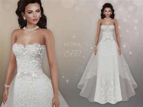 sims 4 wedding dress